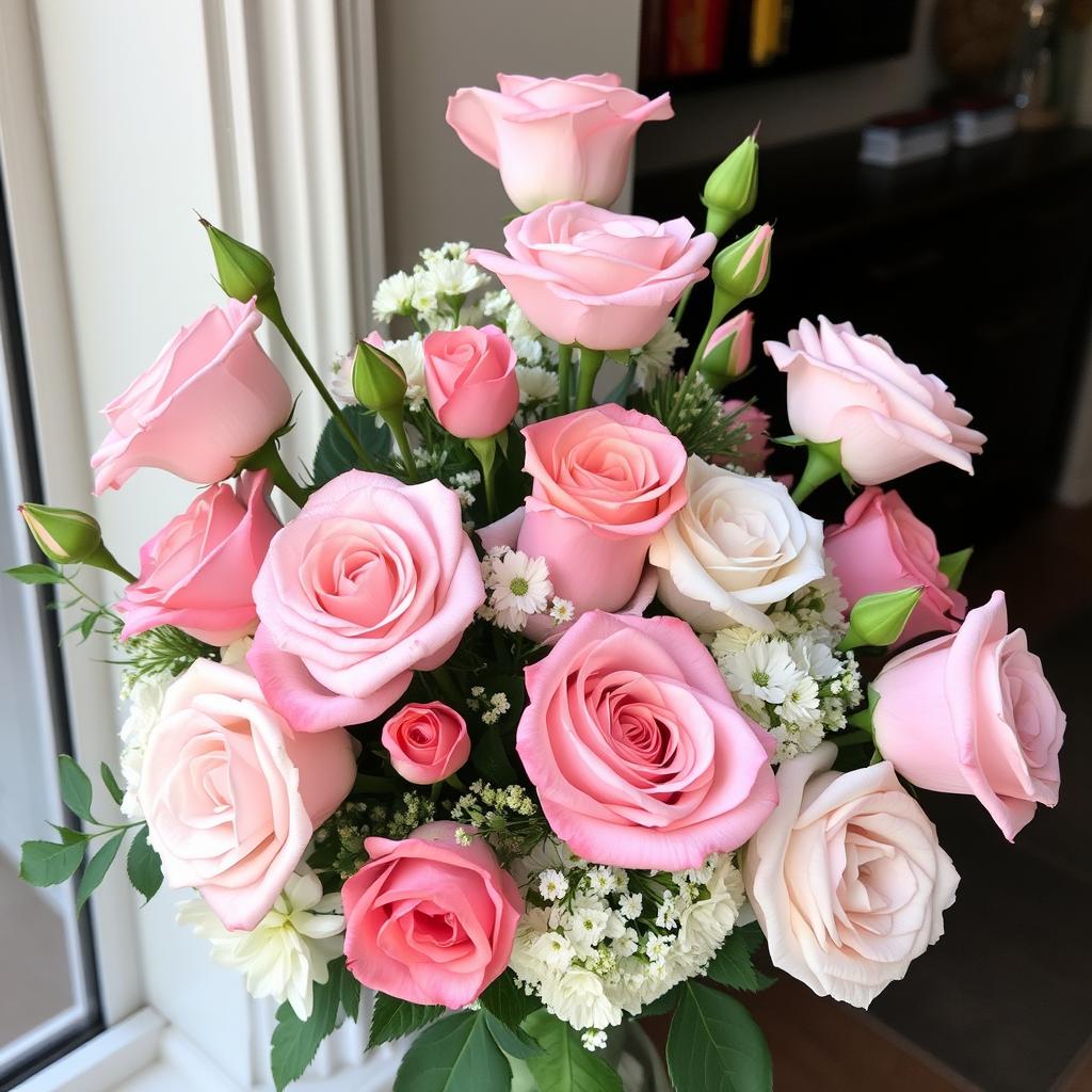 Roses in Flower Arrangements
