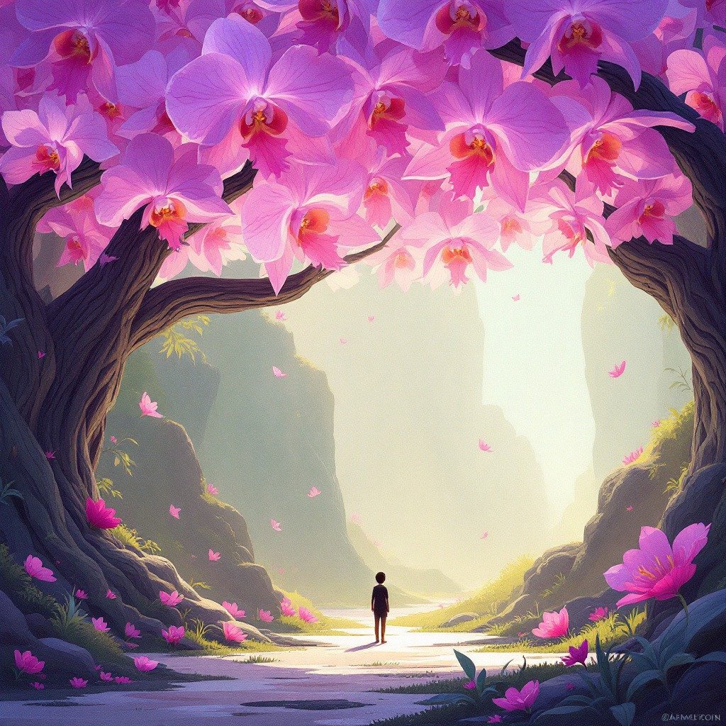 Orchids in Contemporary Literature and Art