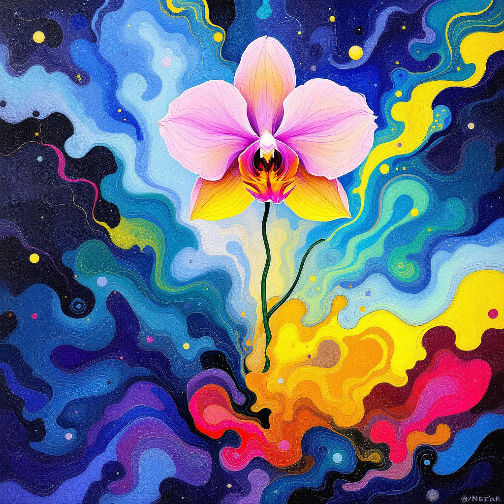 Orchids in Contemporary Literature and Art