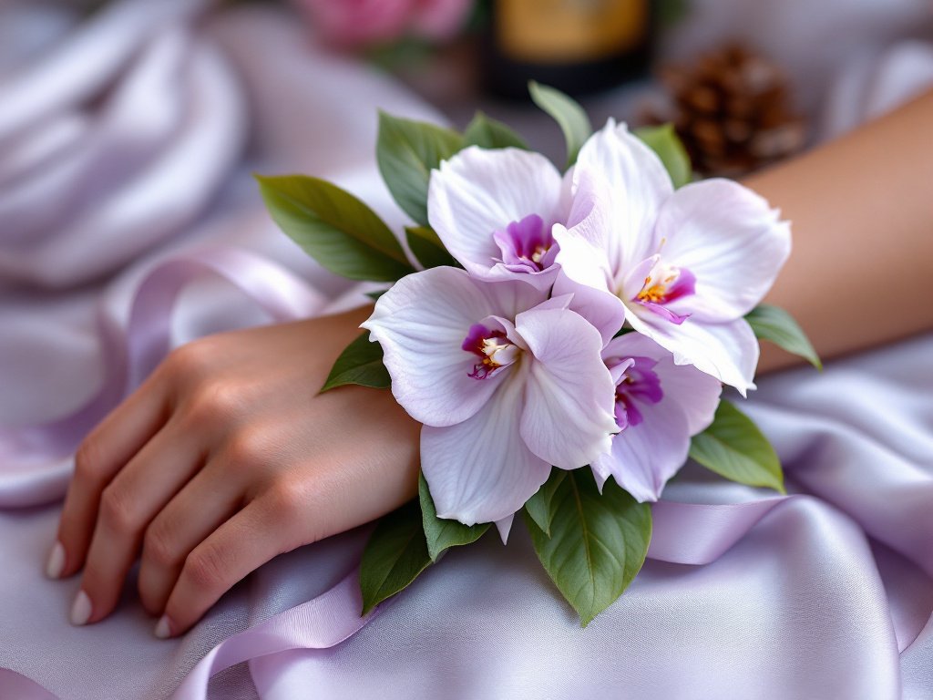 The Phalaenopsis Orchid in wrist corsages wedding(1)