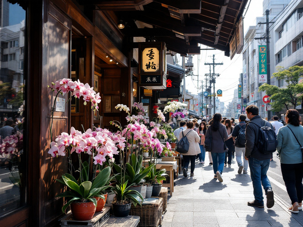 In Japanese culture, orchids play a vital role in the traditional art of Ikebana, where they are used to express harmony, balance, and a connection with nature