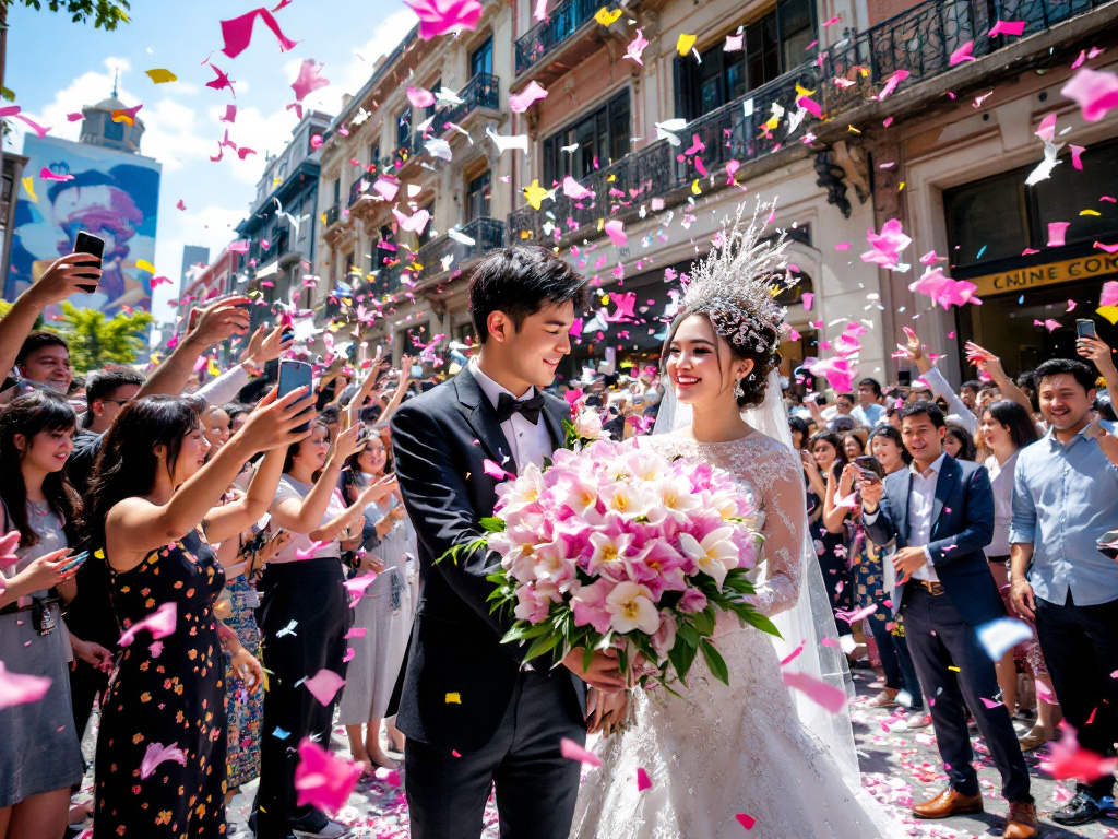 in China, orchids symbolize love, refinement, and luxury, making them a popular choice in bridal bouquets and as gifts during important celebrations
