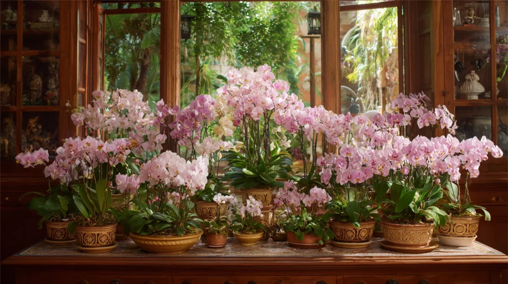 Orchid Arrangements: Aesthetic and Therapeutic Value