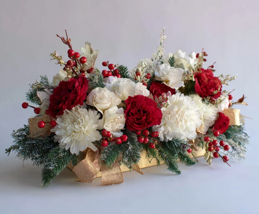 Creative Ideas for Christmas Floral Arrangements