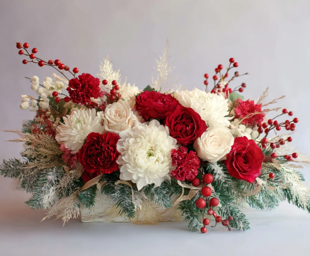 Popular Flowers for Christmas Arrangements in Florida