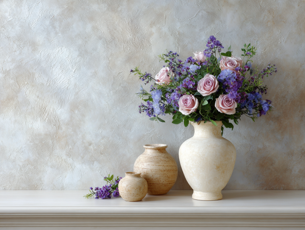 Practical Tips for Implementing Venetian Plaster and Floral Arrangements in Your Office