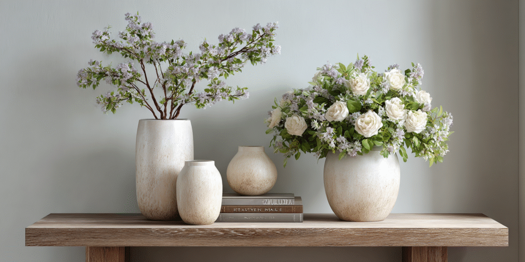 Arranging Flowers to Enhance Your Venetian Plaster Decor